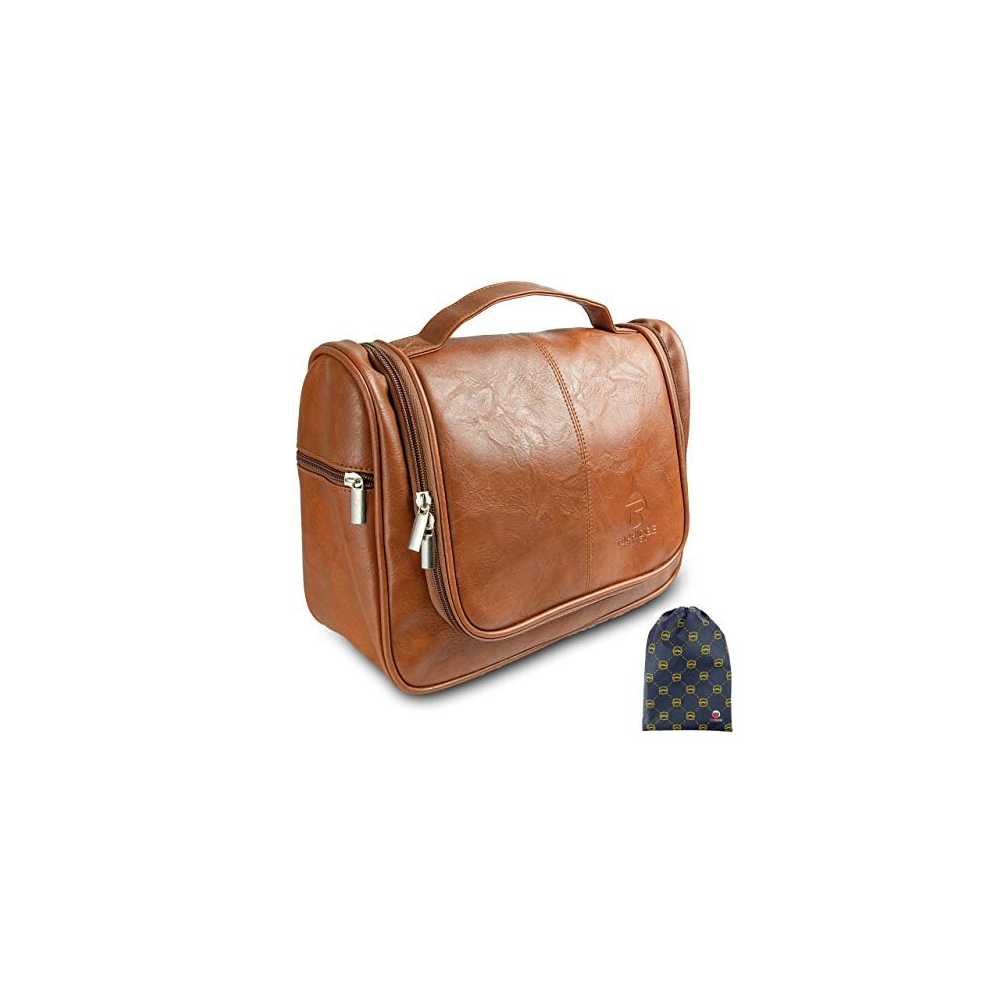 Hanging Toiletry, Wash Bag with Pack Pouch | Large | Toiletries Bag Cosmetic Organiser | Multiple Compartments | Large Wash Bag with Hook for-image-OPC-PD75XJW-NEW