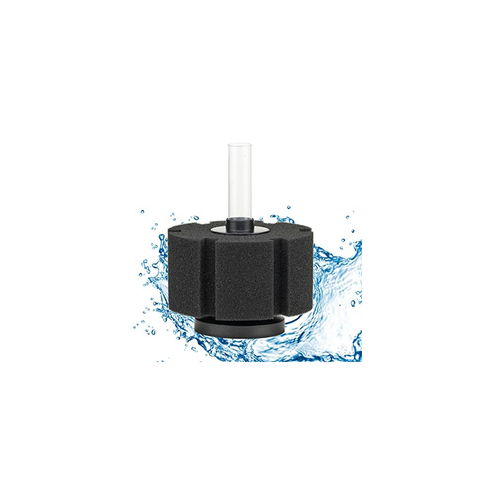 Air Driven Sponge Filter For Aquarium Fish Shrimp Betta Tank Bio Foam Breeding (Medium)