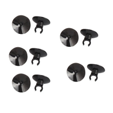 10 Pcs Aquarium Air Line Pipe Pump Tube Suction Cup Clip 11mm Black
