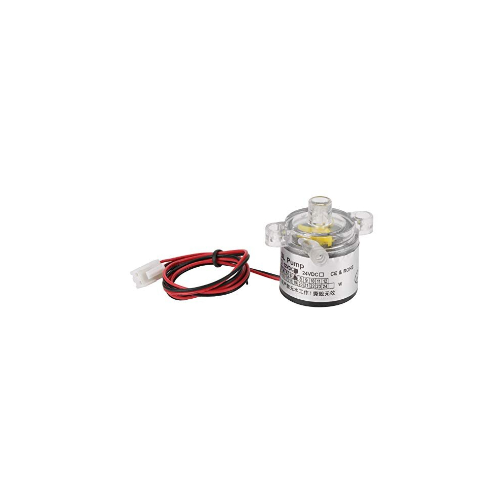 Water Pump, 12V 7W Mini Electric Brushless Water Pump Low Noise Environmental Plastic for Drinking Fountain, Juicer, Small Fish Pond, Solar System etc