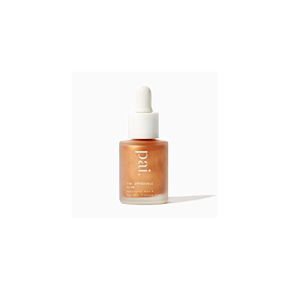 Pai Skincare Bronze | The Impossible Glow, Glow Drops Serum With Hyaluronic Acid, Certified Organic, Vegan, Cruelty Free - (0.3 Fl Oz | 10Ml)