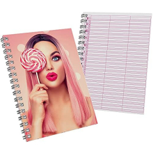 Appointment Book Diary Undated A5 - Daily and Weekly Planner 1 Year Hard Cover 52 Undated Pages - Hairdressing Nail Beauty Salon Organisation