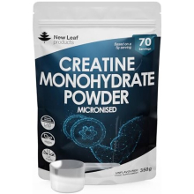 Creatine Monohydrate Powder 100% Pure Micronized Creatine - 350g Increased Absorption & Mixing, Creatine Powder for Physical Performance + Scoop Pre