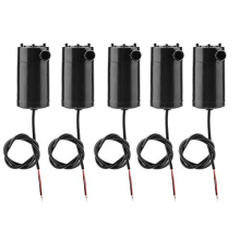 Mini Water Pump, 5 pcs/Set DC 3V -5V Mini Water Pump Submersible for Fish Tank Fountain Aquarium for Small Fountain, Aquarium, Small Fish Pond, etc.