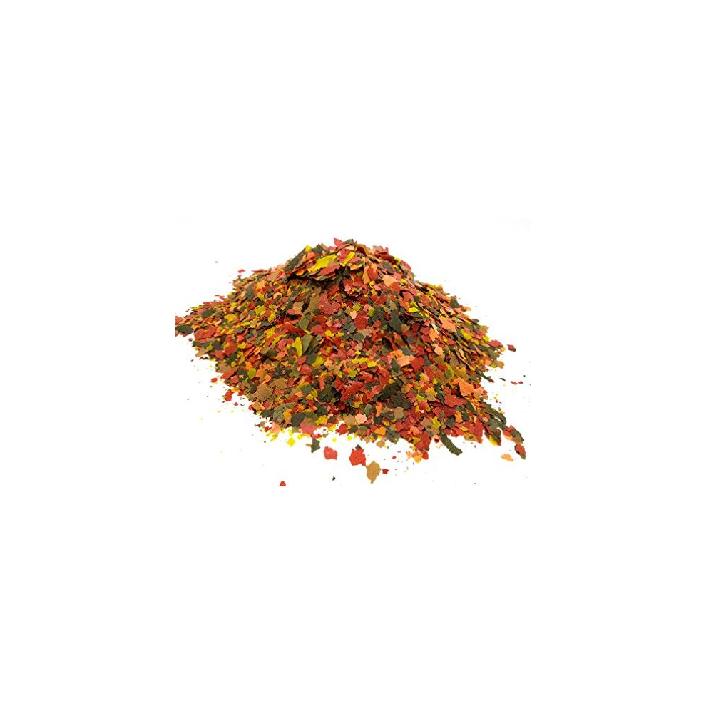 HERONS Tropical Flakes PREMIUM TROPICAL FISH FOOD Guppy Tetra Neon Cichlid Betta (1000 gram / 1 kg)