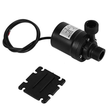 Water Pump,DC 24V Hot Water Circulation Pump Solar Energy Brushless Motor Aquarium Submersible High Efficiency Heat Resistant for Fountain Fish Pond