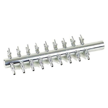 18 Way Metal Outlet for the Pond Oxygenator 2400 and 3600 Models, Silver