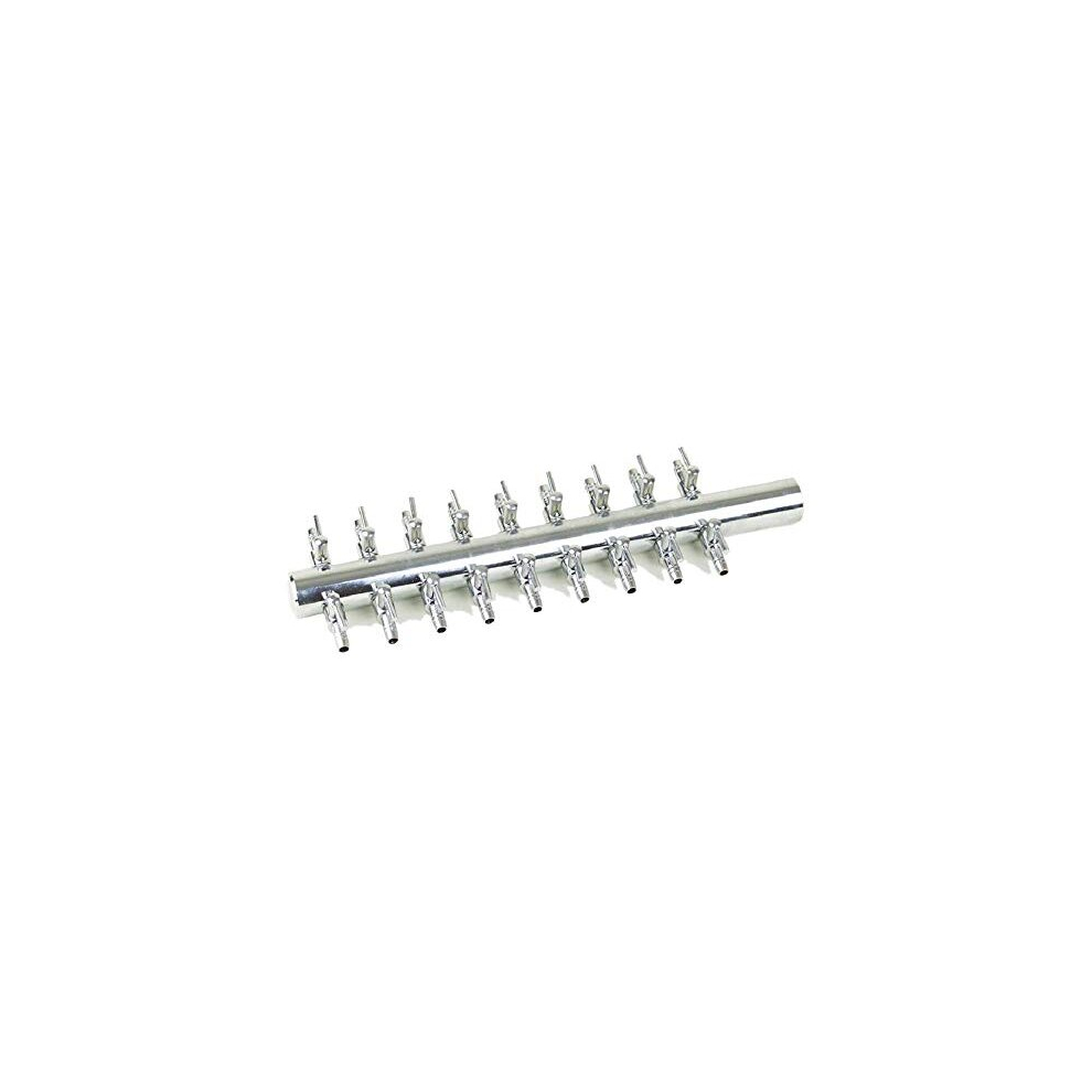 Blagdon 18 Way Metal Outlet For The Pond Oxygenator 2400 And 3600 Models, Silver