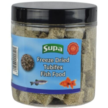 Natural Tubifex Cubes, 30 grams, Highly Nutritious Protein Rich Food, Suitable For Aquarium And Pond Fish,
