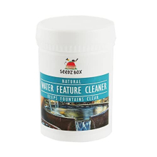 Natural Water Feature Cleaner Clear Water Treatment 100g - Use Monthly - Clears Pond Dirt And Algae - 1 Pot Treats 30 Litres - Safe For Wildlife And