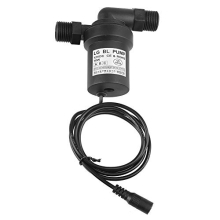 DC Brushless Pump, 12V Hot Water Pump Circulation Water Pump 10W 8L/min Circulating High Temperature Water Pump for Industry, Agriculture,