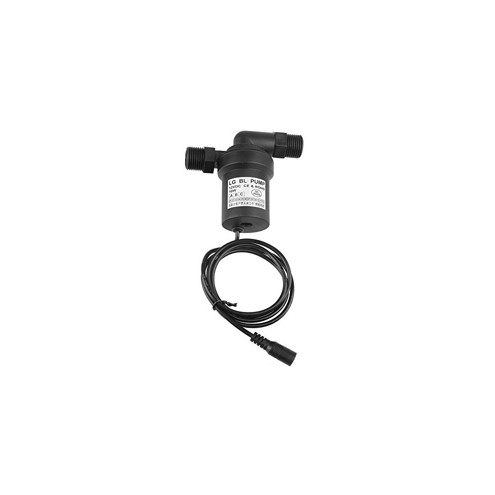 Dc Brushless Pump, 12V Hot Water Pump Circulation Water Pump 10W 8L/Min Circulating High Temperature Water Pump For Industry, Agriculture, 715990325025