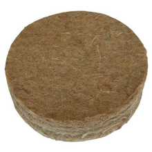 Jute Canary Nesting Felt, Size 5-Inch, Pack of 10, Natural Fibre Mat That Makes A Warm Cosy And Safe Nest,