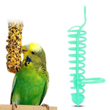 Spray Millet for Birds, Parrot Fruits Basket Parakeet Food Millet Spray for BirdsFeeder Basket for Parrots Birds Breeders(green)