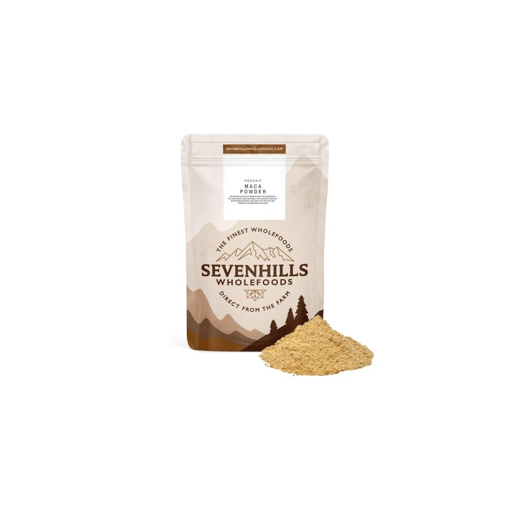 Sevenhills Wholefoods Organic Raw Maca Powder 500G