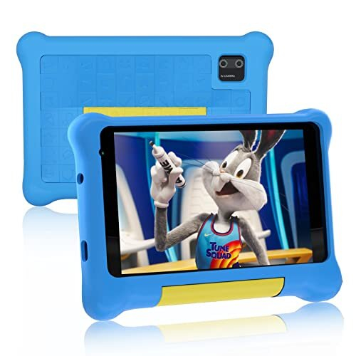 Kids Tablet 7 inch,Android 12 Tablet for Kids,32GB ROM 128GB Expand,Parental Control,Kids Software Pre-Installed, Dual Camera,Android Learning Tablet