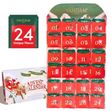 Edición Limitada - Calendario de Adviento 2024 Set de Regalo con Bolsitas de Té | 24 Sabores Únicos - Caja de Regalo Navideña
