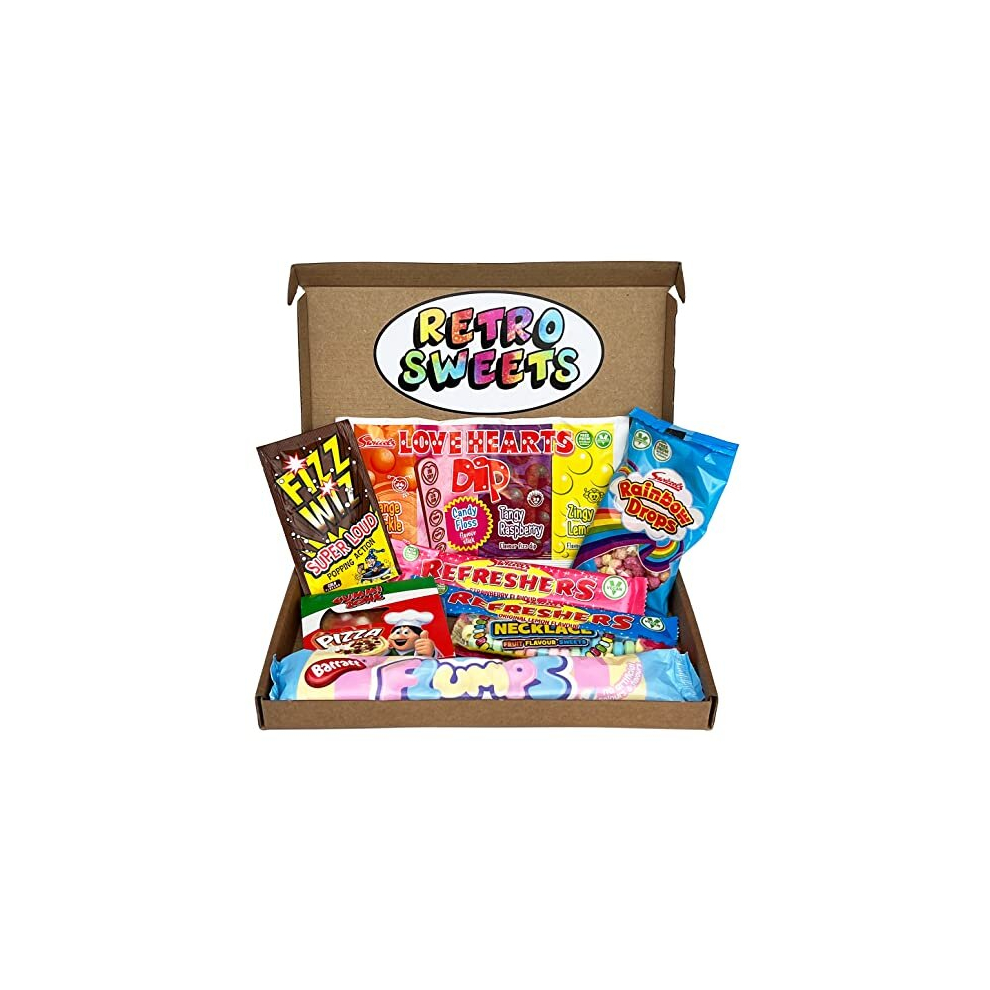 Candy Club Retro Sweets. Sweets Gift Box. Packed With Sweet Classics. Sweet Hamper Letterbox Gift For Women, Men & Kids. Perfect Present For Get Well Soon,