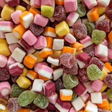 Dolly Mixtures Sweets 1 Kilo Bulk Bag 1KG Assorted Sweet Pick and Mix for Parties, Gifts, and Sharing.