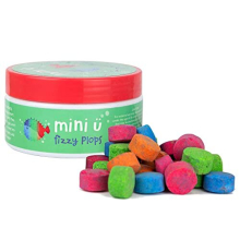 Bath Fizzy Plops for Kids - 40 x Mixed Colour Tablets, Vegan, Non-Toxic - Gentle on Skin, Mess-Free & Stress Free - Ideal Christmas Stocking Filler
