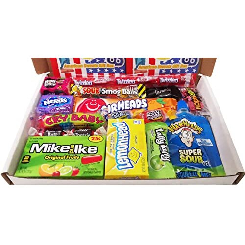 American Sweets Gift Box American Candy Sweet Hamper. Sweet Box
