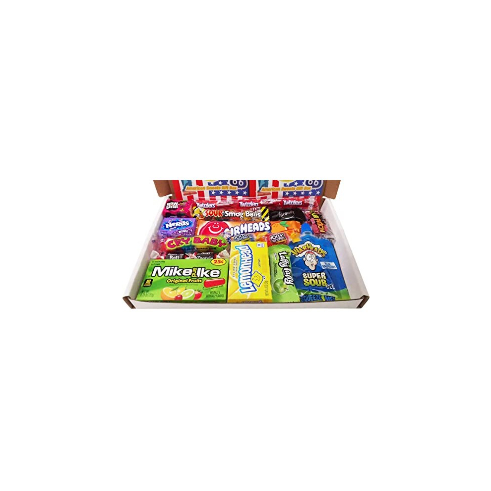 Ibrandz American Sweets Gift Box American Candy Sweet Hamper. Sweet Box