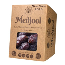 1 kg Juicy Fresh Medjool Dates, Harvest 2023, Free from Additives, Sugar, Preservatives - Raw Farm