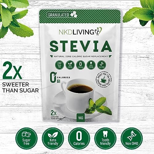 Stevia Sweetener granules - 1kg 2