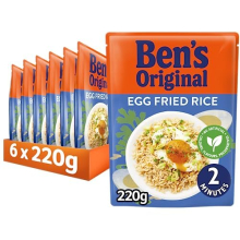 Egg Fried Microwave Rice, Bulk Multipack 6 x 220g pouches