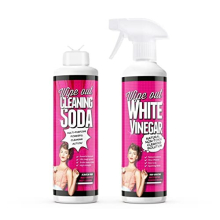 - Baking Soda Bicarb & White Vinegar Spray | Powerful Household Cleaning Duo (2x 500ml)