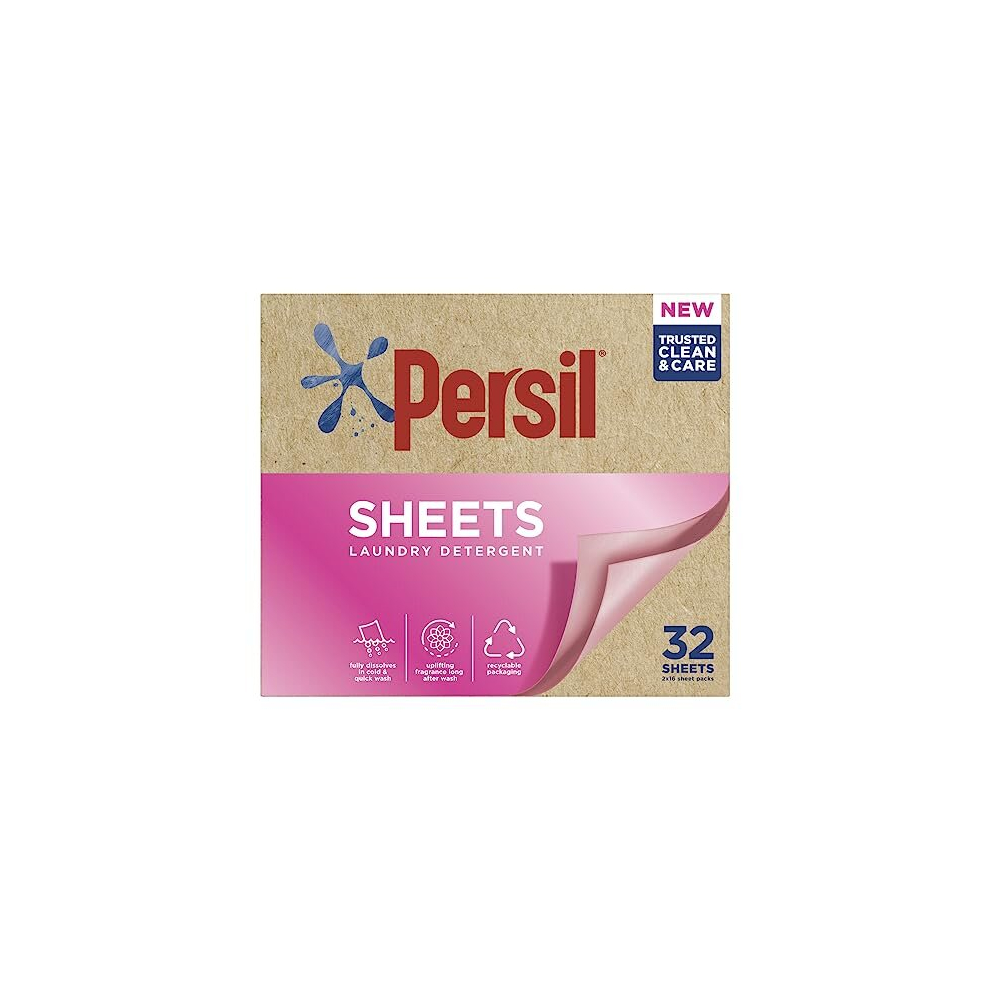 Laundry Detergent Sheets Uplifting Fragrance Sheets Clean & Care Biodegradable Laundry Sheets 32