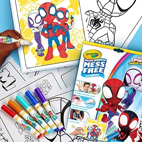 Color Wonder - Marvel Spidey and His Amazing Friends Mess-Free