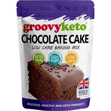 Chocolate Cake / Cupcake Mix | Low Carb | Keto Friendly | Sugar Free | Only 1g Net Carbs Per slice | Keto Baking Mix, Diabetic Friendly - 260g Pouch