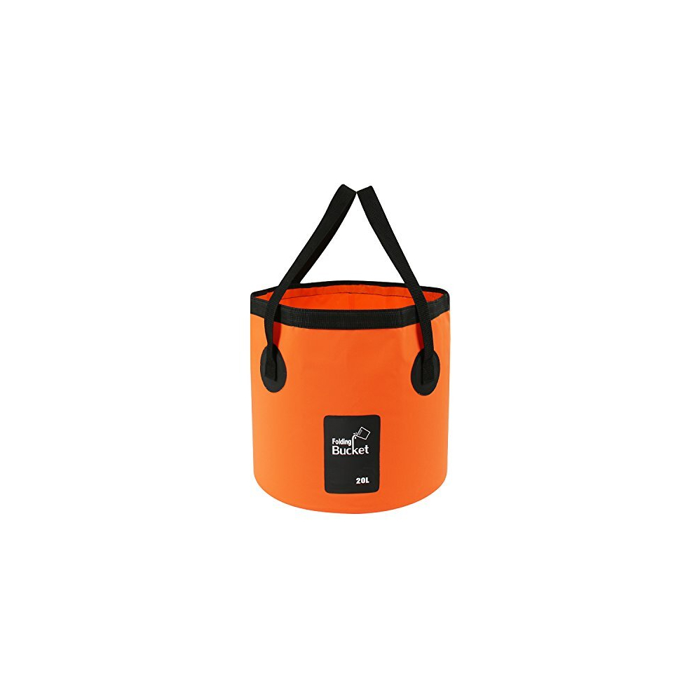 Folding Bucket - Foldable Camping Storage Container Collapsible Bucket 12L 15L 20L Portable Lightweight Pail For Camping Traveling Hiking Fishing 190835574996