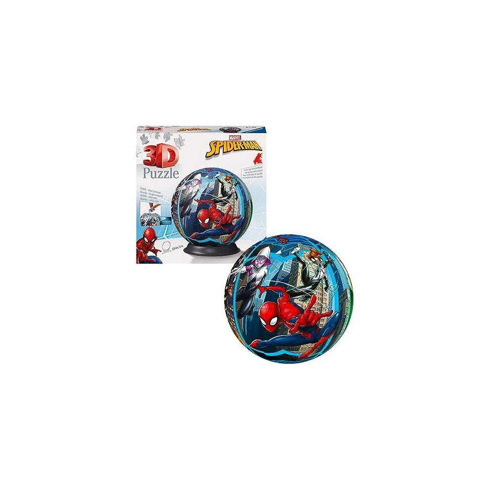 11563 Marvel Spiderman 3D Jigsaw Puzzle for Kids and Adults Age 6 Years Up-72 Pieces-No Glue Required