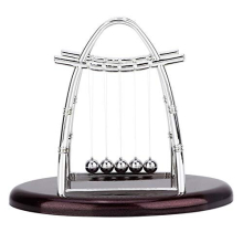 Akozon Newton's Cradle Balance Ball – Educational Desk Toy for Home/Office, Stress Relief Decompression Ornament, Model Akozonwyfna7mget-01