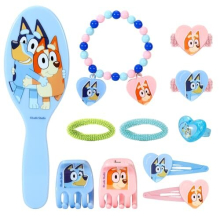 11pcs Girls Kids Childrens Hair Accessories Clips Comb Bands and Beauty Set