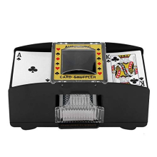 Automatic Card Shuffler Machine 2 Deck, Electronic Casino Poker Card Shuffling, Battery Operated -One/Two Deck Card Shuffle Sorter, Cards Playing Tool