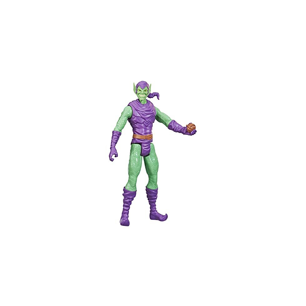 Spider-Man Marvel Titan Hero Series Green Goblin Toy 12-Inch-Scale Collectible Action Figure, Toys for Kids Ages 4 and Up