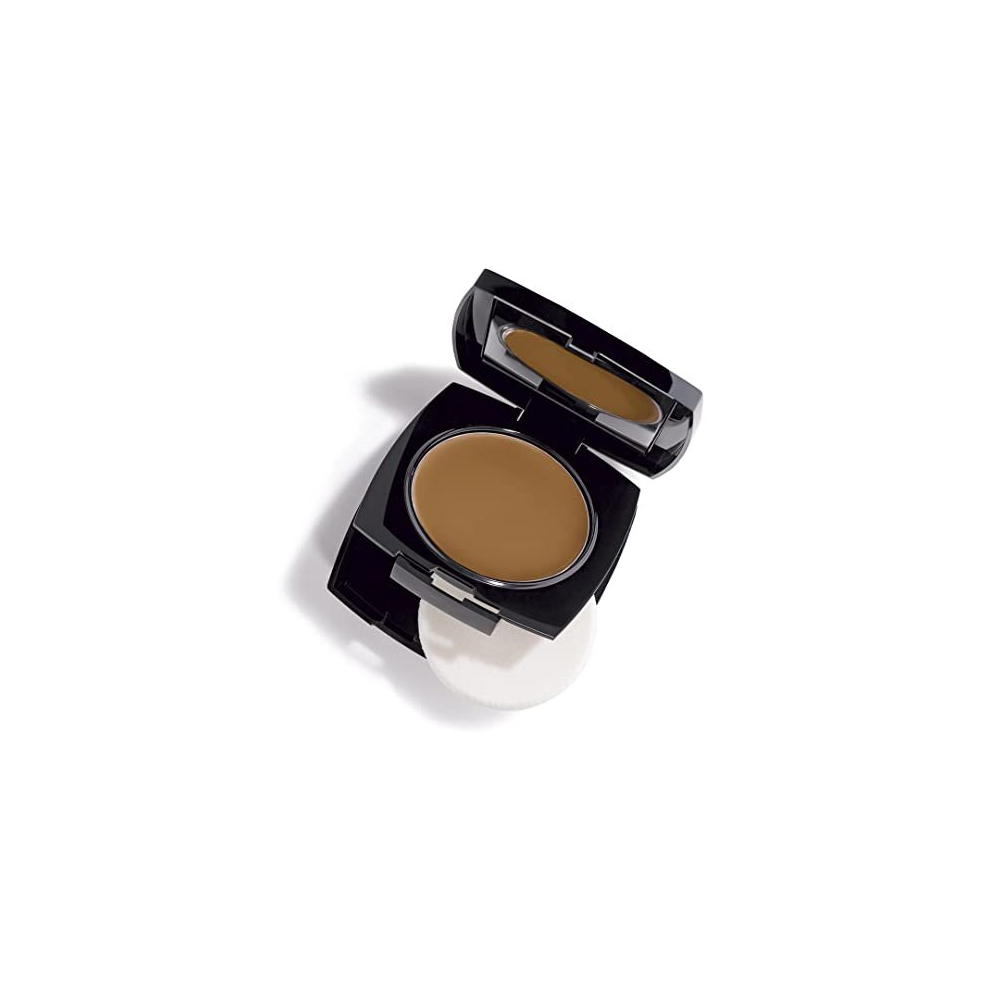 True Flawless Cream To Powder Compact 3-in-1 Concealer, Foundation & Powder Caramel - True Blue IQ Colour Technology