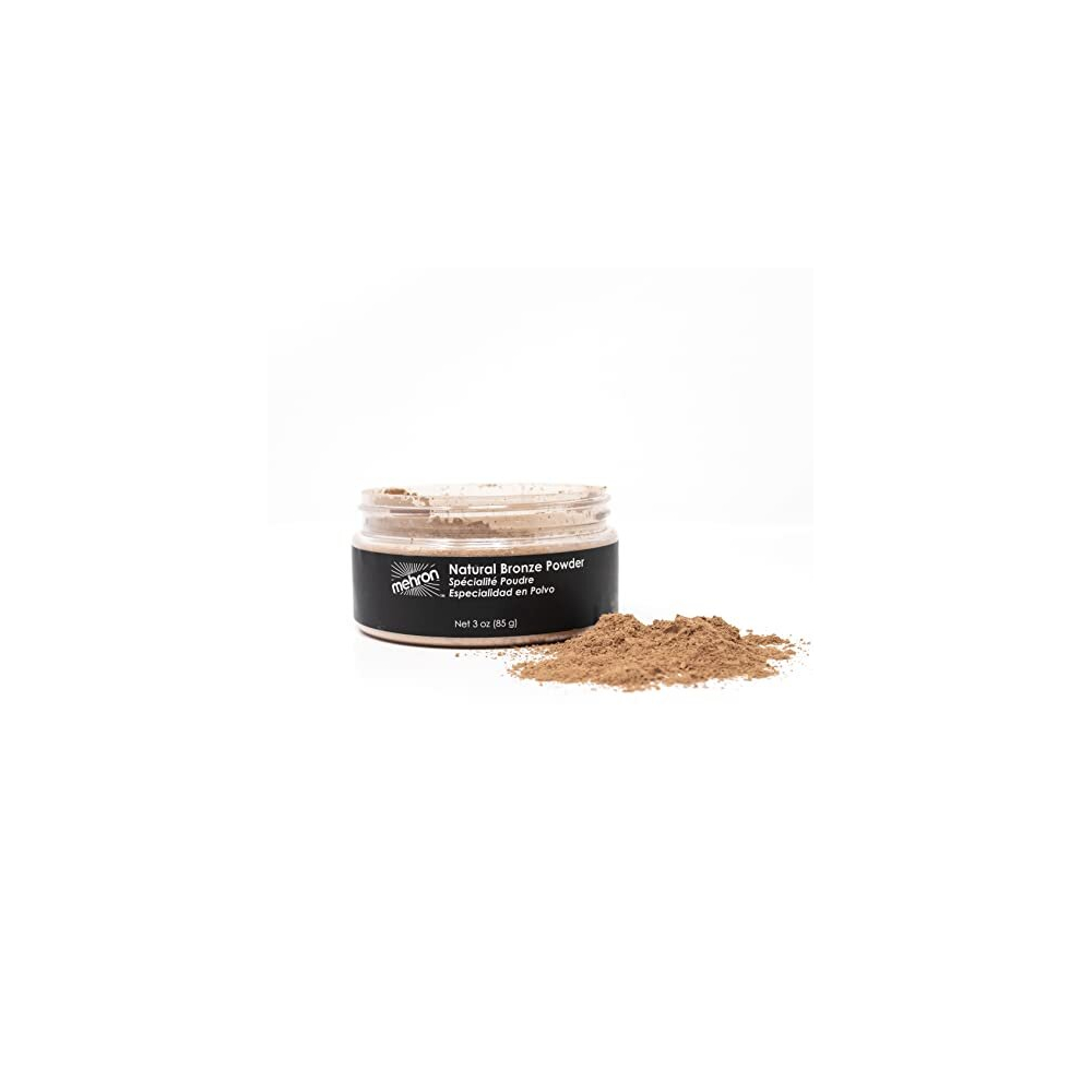 Mehron Bronze Makeup Special Effects Powder (2.3 Ounce) (Natural )