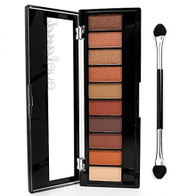 Eyeland Vibes, Escape to the Tropics, 10 Count Eyeshadow Palette, Seductive Nudes to Vibrant Hues, Complimentary Shades, Day and Night Looks, Rich