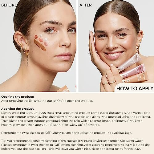 Gel pentru sprâncene, Gosh, Shape Up, 01, Corect, 14 ml 2