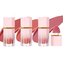 3 Pcs Blush Stick Blush Makeup,Lightweight, Cream Blush Long Lasting Moisturizing,Liquid Blush Beauty Wand for Women(#101,#103,#107)