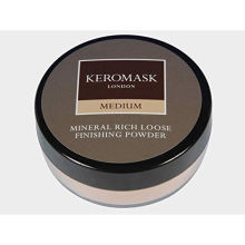 Mineral Rich Loose Finishing Powder in Shade MEDIUM to Set Foundation and Camouflage Makeup, 20g