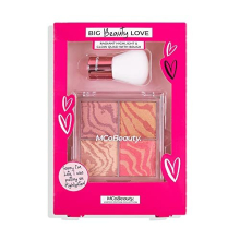 Big Beauty Radiant Highlight and Glow Quad mit Pinsel von MCoBeauty (2-teilig)