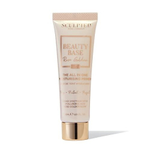 Beauty Base Mini Rose Golden 3-in-1 Primer from Sculpted by Aimee - 30ml Travel-Friendly, Moisturising Primer with SPF 30 - Prep, Protect & Perfect