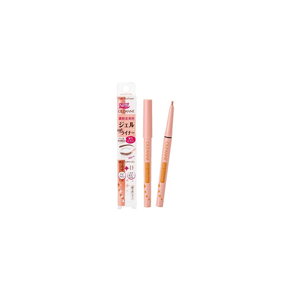 Cezanne Gel Eyeliner 50 Pink Beige 0.1G