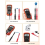 Digital Multimeter,Multimeter Tester, High Sensitivity Voltmeter Ammeter Ohmmeter NCV Circuit Checker Measures AC/DC Voltage,AC/DC Current, Resistance 7