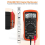 Digital Multimeter,Multimeter Tester, High Sensitivity Voltmeter Ammeter Ohmmeter NCV Circuit Checker Measures AC/DC Voltage,AC/DC Current, Resistance 2